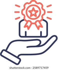 Excellence Icon Element for Design