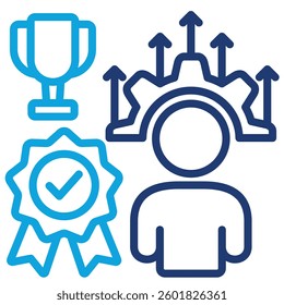 Excellence Icon Element For Design
