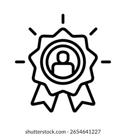 Elemento del icono de la excelencia para el diseño