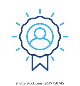 Elemento del icono de la excelencia para el diseño