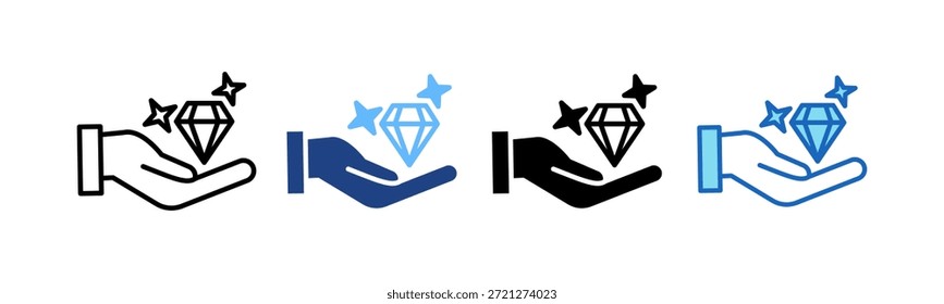 Icono de excelencia Ilustración vectorial múltiple