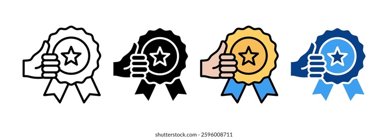 Excellence Icon Set Multiple Style Collection