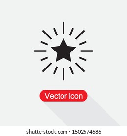 Excellence Icon Vector Illustration On Light Gray Bckground Eps10