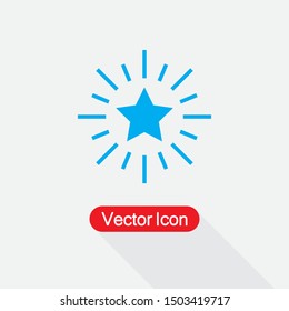 Excellence Icon Vector Illustration On Light Gray  Background Eps10