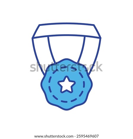 Excellence icon vector stock illustration