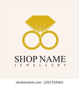 Excellence Letter Logo - Luxury Initial Logo - Elegant crest monogram vector template design for jewellery brand identity