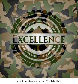 Excellence on camo pattern