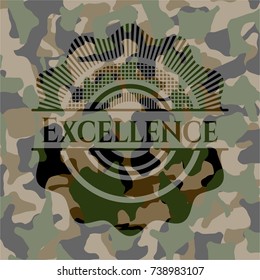 Excellence on camouflage pattern