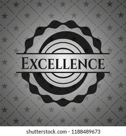 Excellence realistic dark emblem