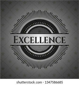 Excellence realistic dark emblem
