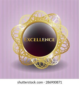 Excellence shiny badge