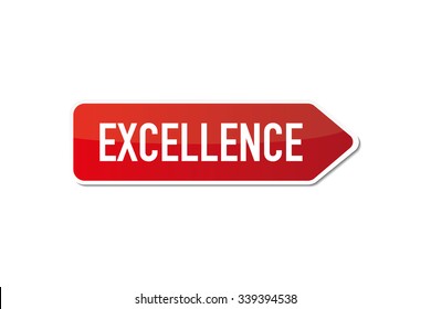 Excellence signboard