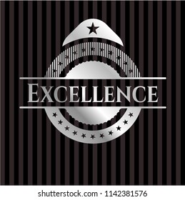 Excellence silver emblem