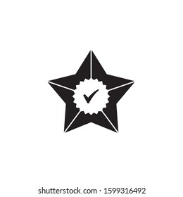 Excellence star icon design. vector illustration