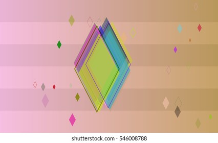 excellent clash into repeat, vector with graphic jewel