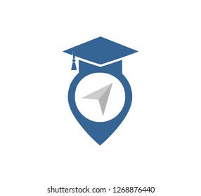 excellent education school vector icon logo design template