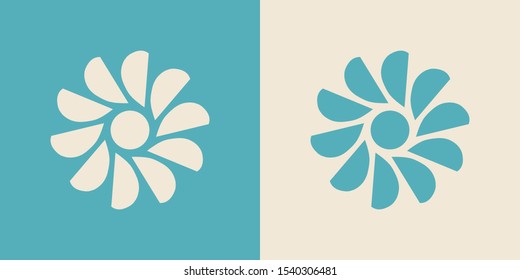 Excellent flat vector rotor illustration. Isolated.