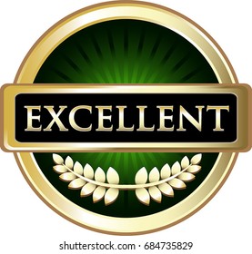 Excellent Gold Icon