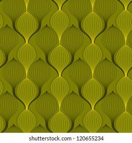 Excellent Green Retro Background Vector Illustration Stock Vector ...