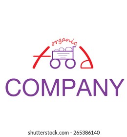 An excellent logo template suitable for organic food based markets, restaurants, as also as company and traders involved in organic food.
