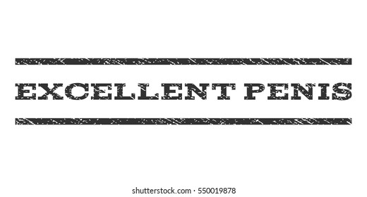 Excellent Penis Watermark Stamp Text Caption Stock Vector Royalty Free 550019878