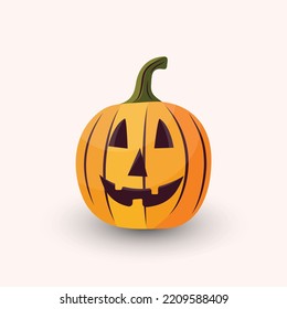 Excellent Premium Single Halloween Illustrations Vector Design, 2D Style With Creative Concept And White Background, Free Vector Download, And Editable File.