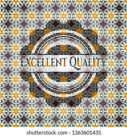 Excellent Quality arabesque emblem. arabic decoration.