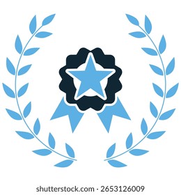 Excellent quality icon vector, representing supreme standards and unrivaled value. Perfect for branding, product labels, or service industries to convey premium grade and customer satisfaction.