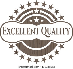 Excellent Quality wood emblem. Vintage.