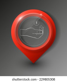 excellent set of colorful pointers to determine hand location