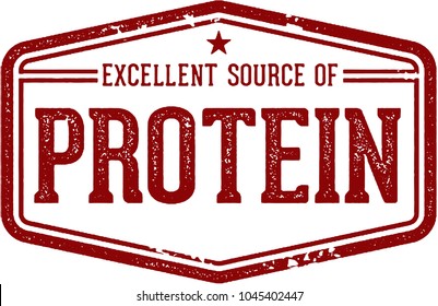 Excelente fuente de sello Protein