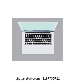 Excellent vector laptop