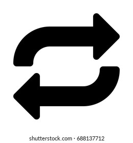 exchange arrow