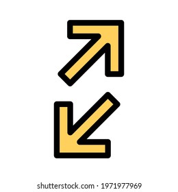 Exchange, arrow icon vector image. Can also be used for customer support. Suitable for use on web apps, mobile apps and print media.