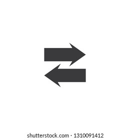 Exchange arrows icon