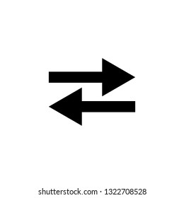 Exchange arrows icon