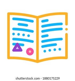 exchange card, documents color icon vector. exchange card, documents sign. isolated symbol illustration