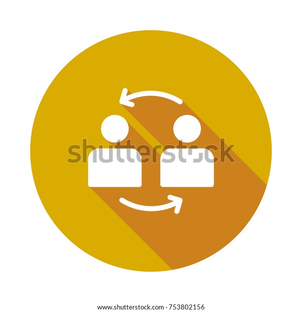 exchange circle icon stock vector royalty free 753802156 shutterstock