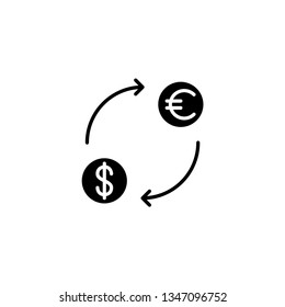 exchange glyph icon