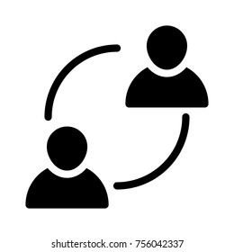  exchange glyph icon