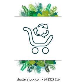 exchange of goods line icon