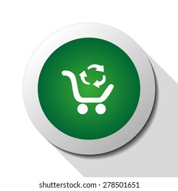 Exchange of goods, web icon. Vector design