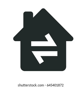 exchange house icon
