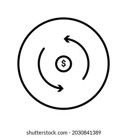 exchange icon design for vector graphics