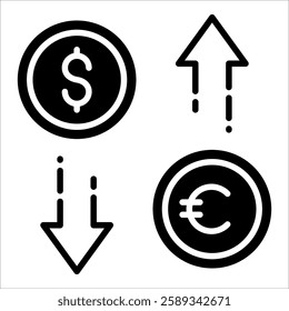 Exchange Icon Element For Design