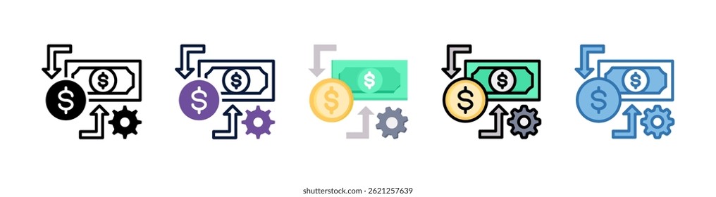 Elemento Ícone Do Exchange Para Design