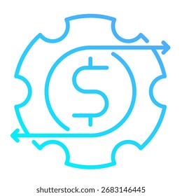 Elemento De Icono De Exchange Para Diseño