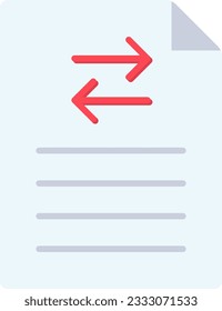 Exchange Icon image. Suitable for mobile application.
