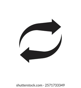Exchange icon Line Art Logo set