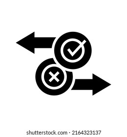 exchange icon or logo isolated sign symbol vector illustration - high quality black style vector icons
